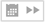 A screenshot of a schedule icon with a grey calendar icon and an arrow.