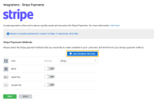 A screenshot of a Stock Take reason being created.