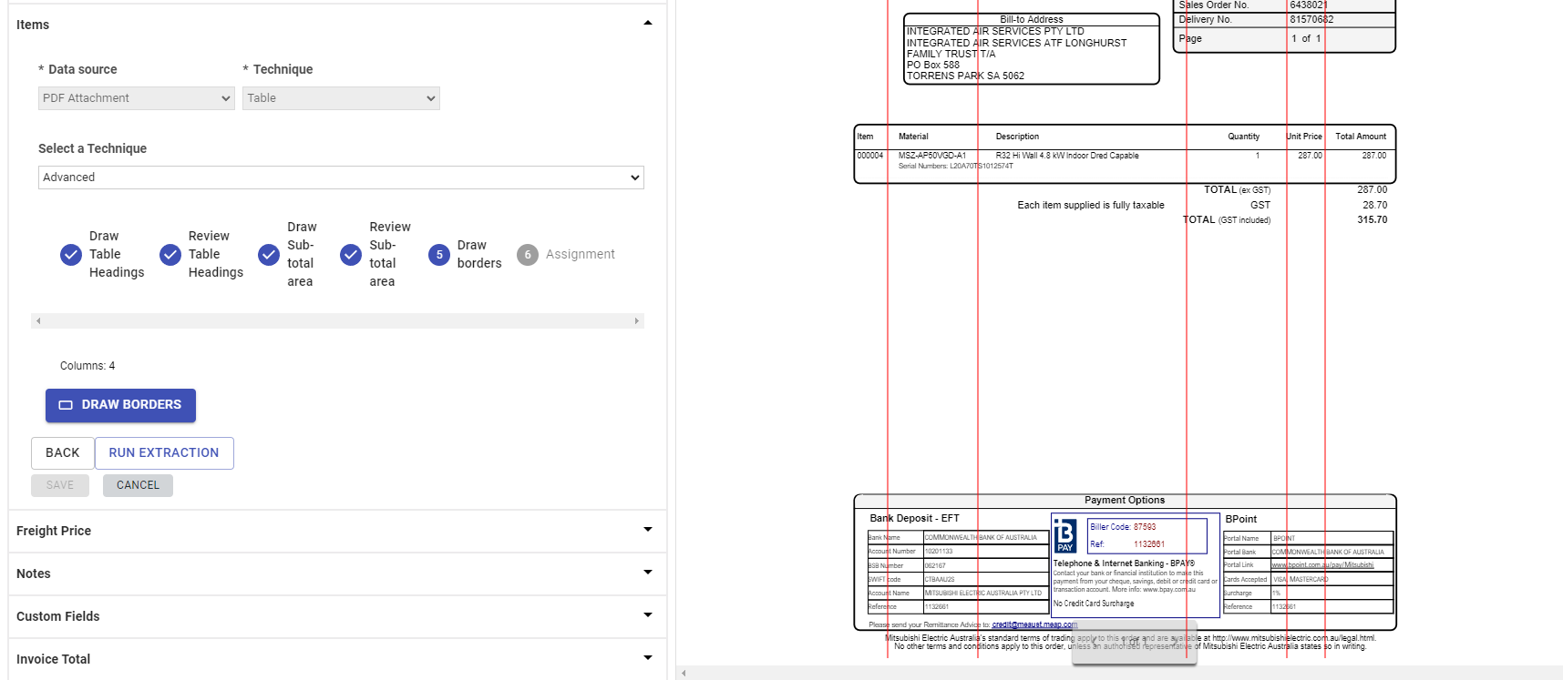 A screenshot of the Analytics tab in Data Feed.