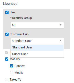 A screenshot of the Helpdesk page.