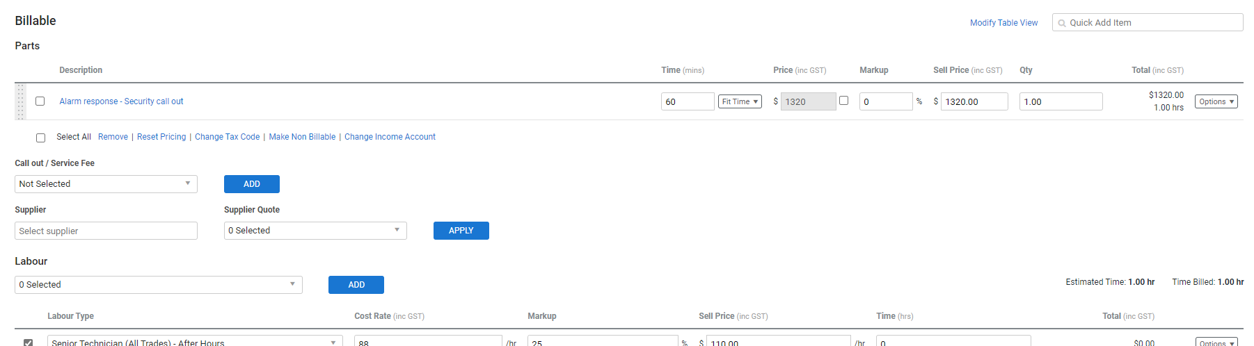 A screenshot of a pre-build added to a job.