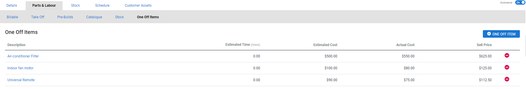 A screenshot of the Extensions tab.