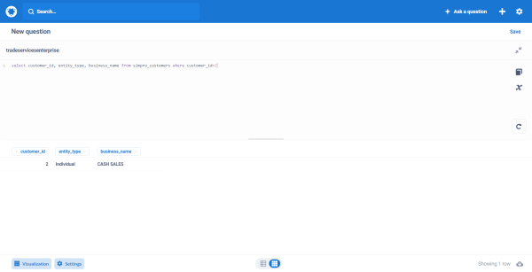 A screenshot of a newly created project quote.