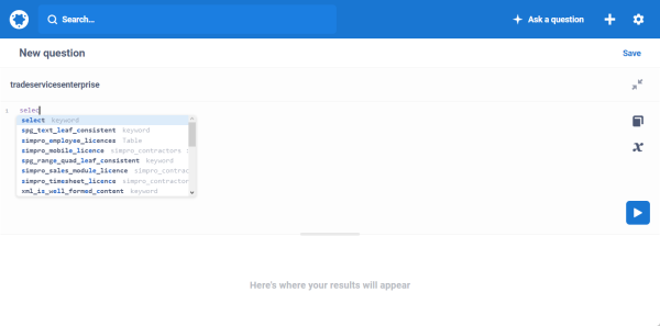 A screenshot of a newly created project quote.