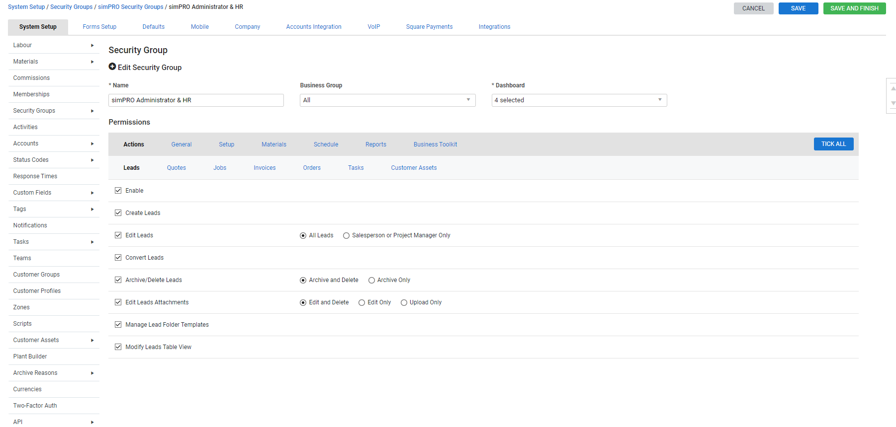 A screenshot of a security group being created.
